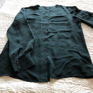 Theory silk blouse